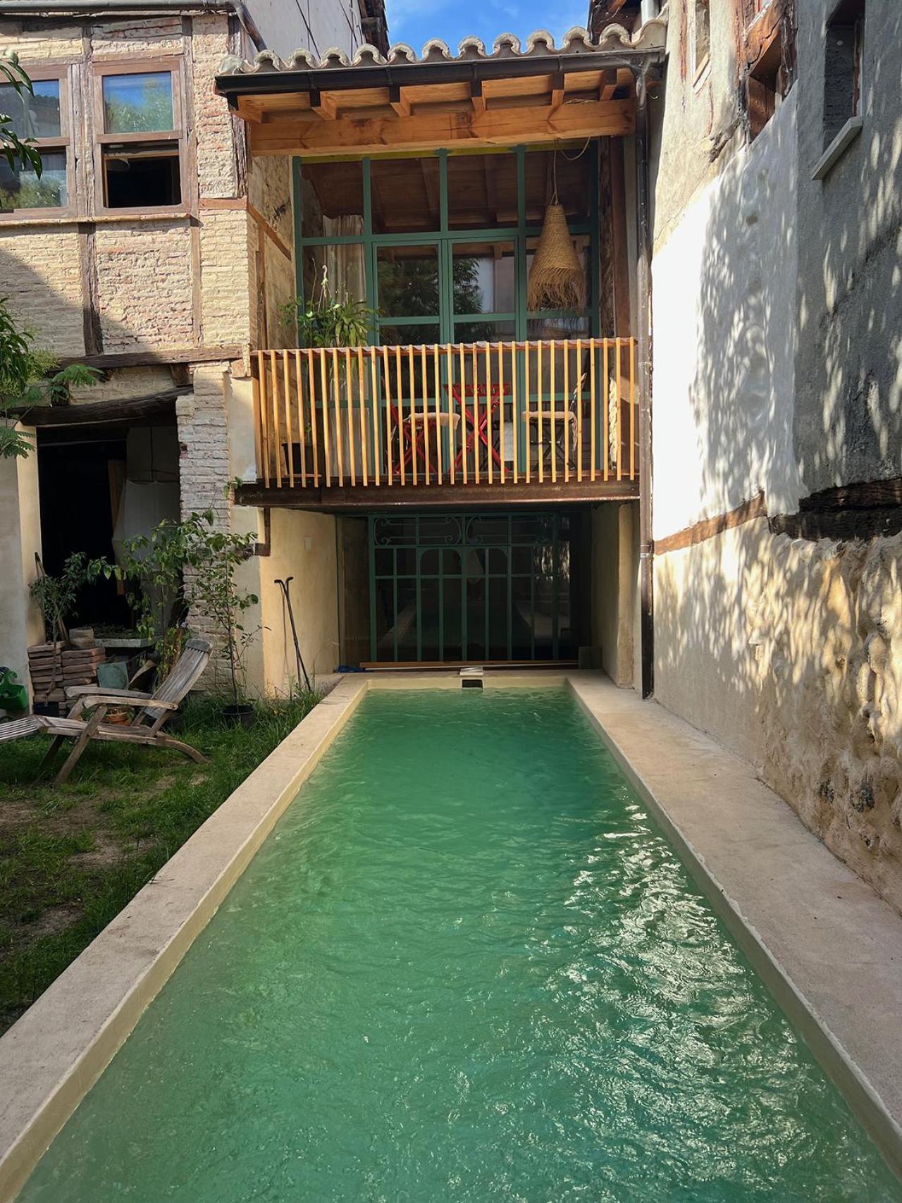 Duplex Independiente Con Patio Y Piscina La Nueva Candeleda Eksteriør billede