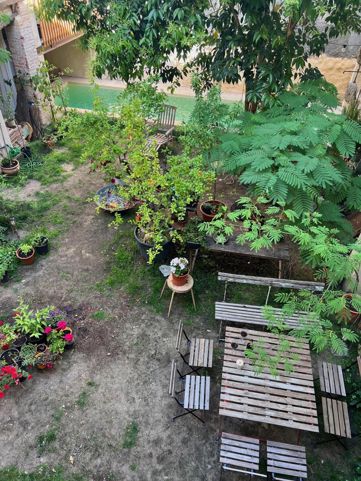 Duplex Independiente Con Patio Y Piscina La Nueva Candeleda Eksteriør billede